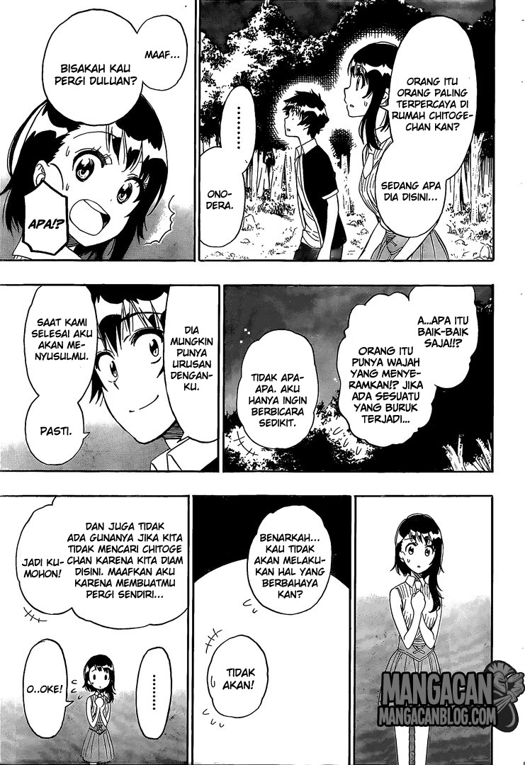 Nisekoi Chapter 218 - halaman 15