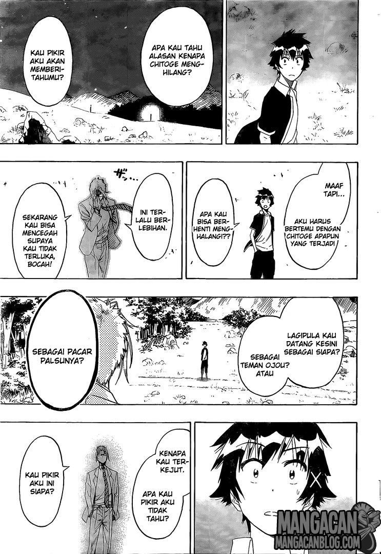 Nisekoi Chapter 218 - halaman 17