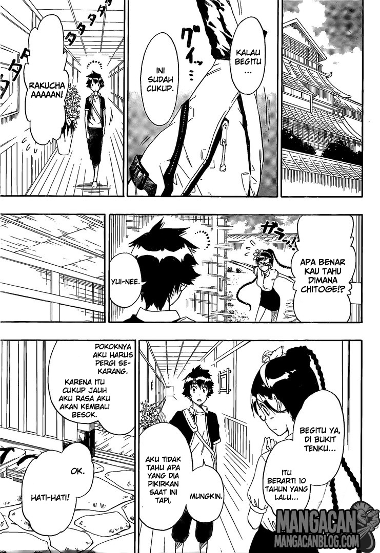 Nisekoi Chapter 218 - halaman 3