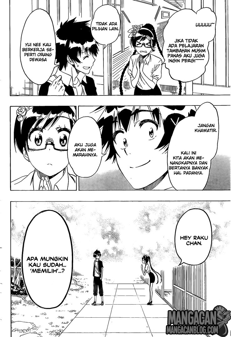 Nisekoi Chapter 218 - halaman 4