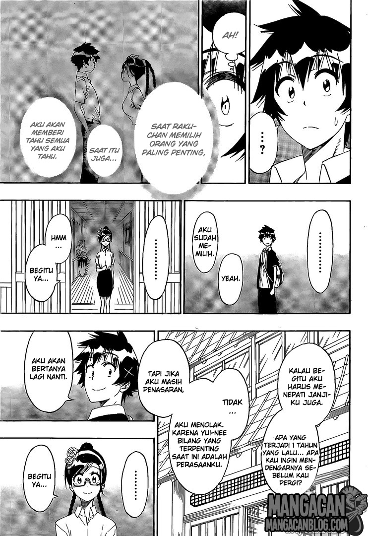 Nisekoi Chapter 218 - halaman 5