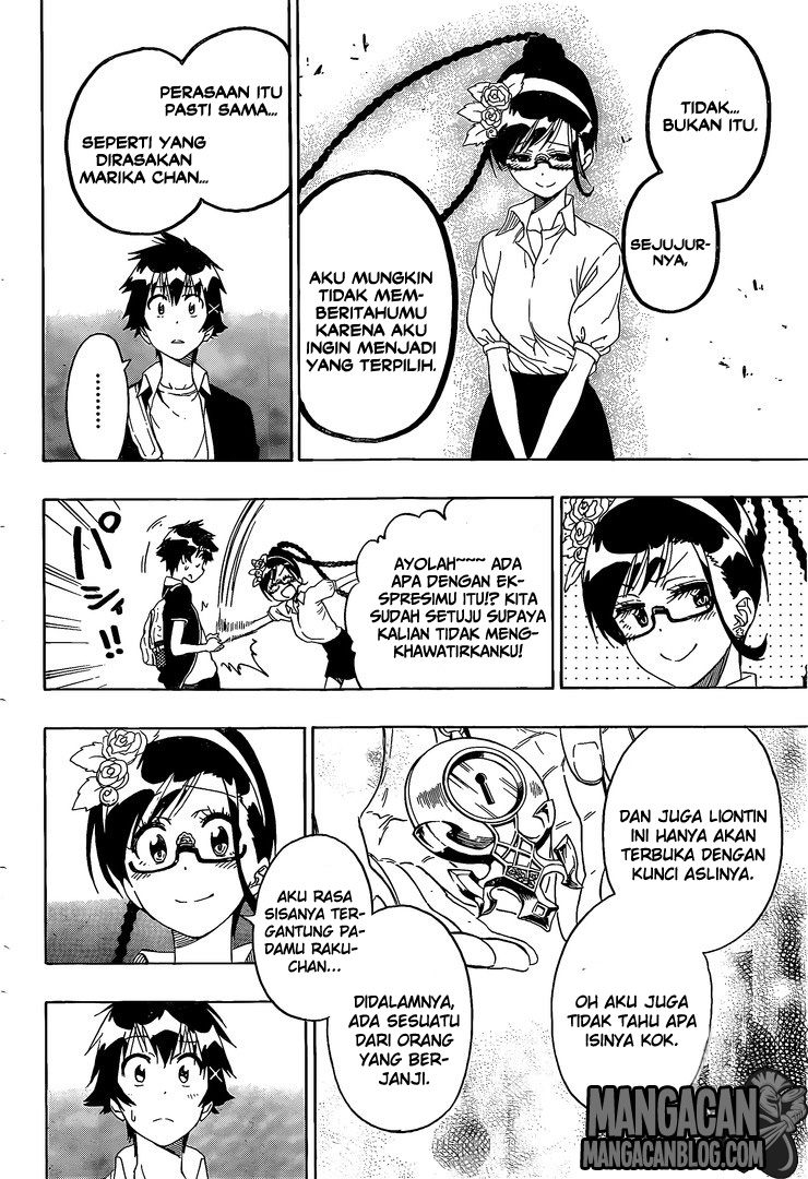 Nisekoi Chapter 218 - halaman 8