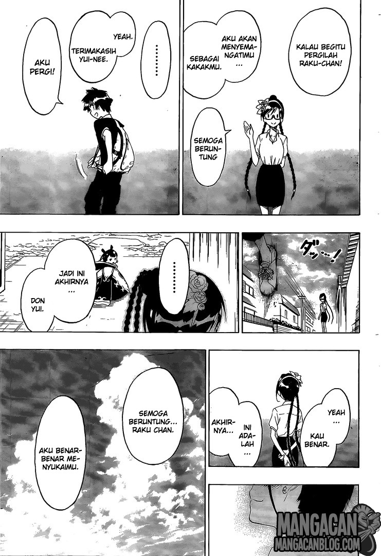 Nisekoi Chapter 218 - halaman 9