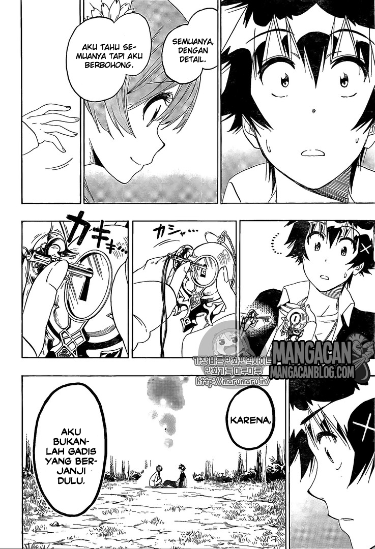 Nisekoi Chapter 219 - halaman 14
