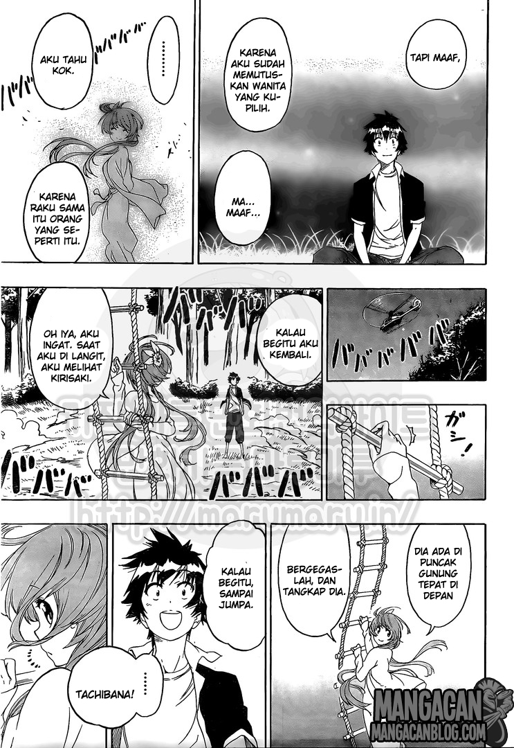 Nisekoi Chapter 219 - halaman 17