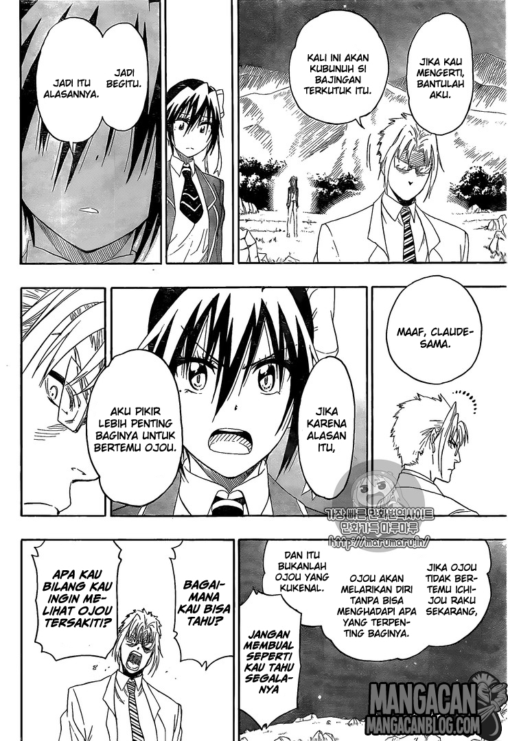 Nisekoi Chapter 219 - halaman 4