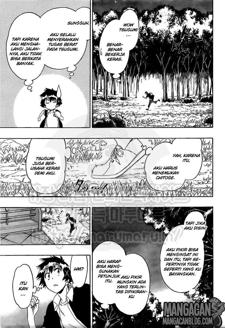 Nisekoi Chapter 219 - halaman 9