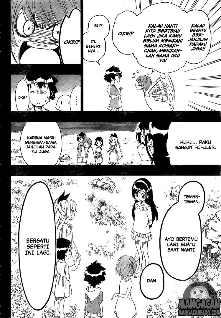 Nisekoi Chapter 221 - halaman 16