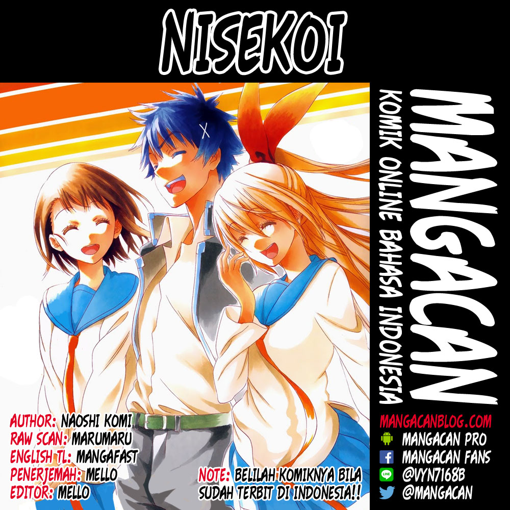 Nisekoi Chapter 225 - halaman 2