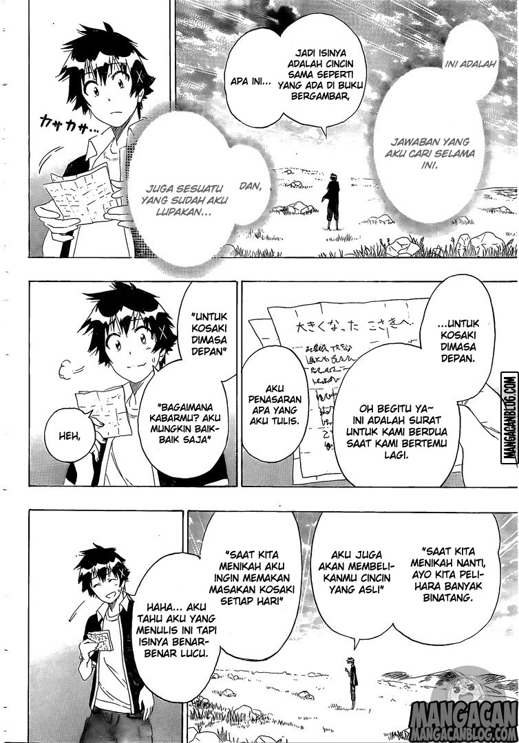 Nisekoi Chapter 226 - halaman 14