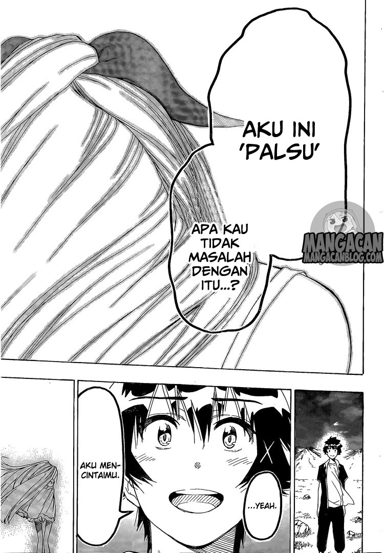 Nisekoi Chapter 227 - halaman 15