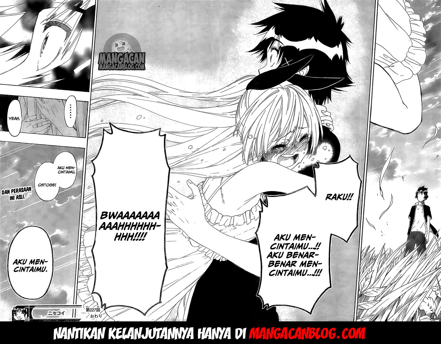 Nisekoi Chapter 227 - halaman 17