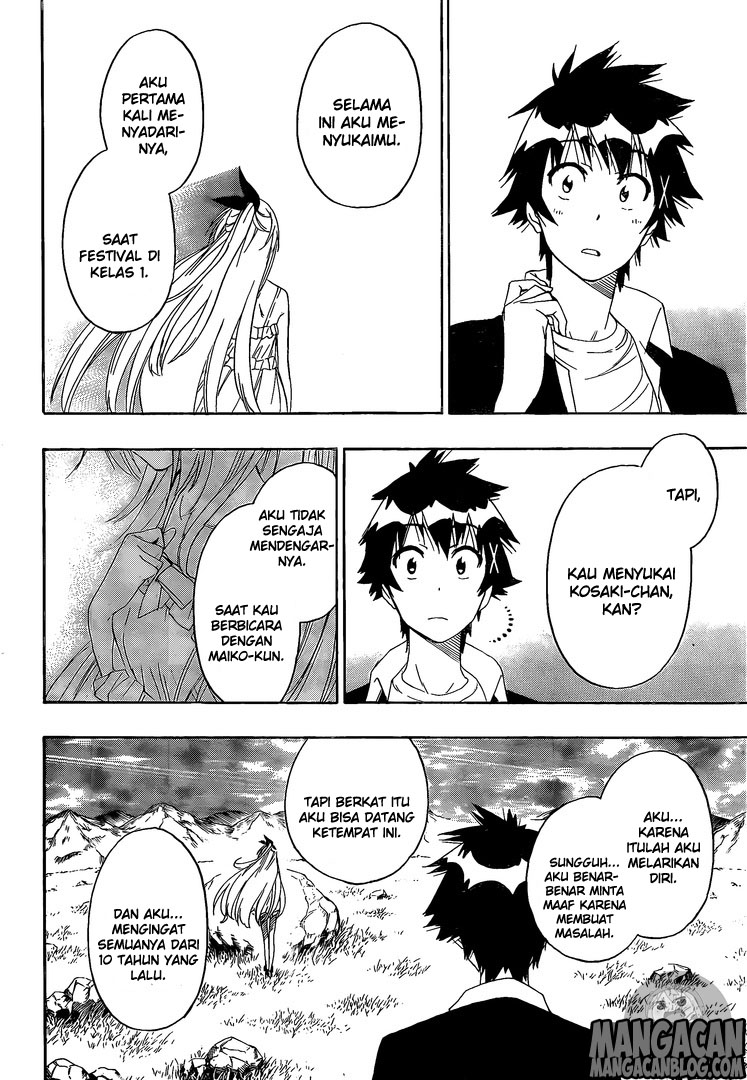 Nisekoi Chapter 227 - halaman 4