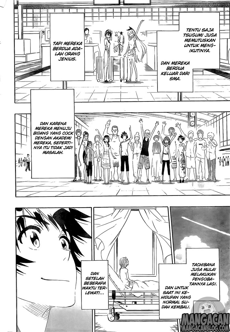 Nisekoi Chapter 228 - halaman 10