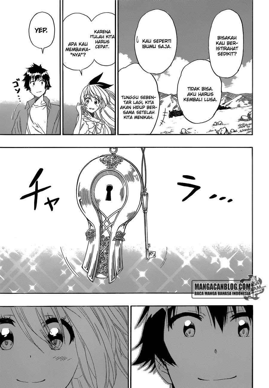 Nisekoi Chapter 229 - halaman 19