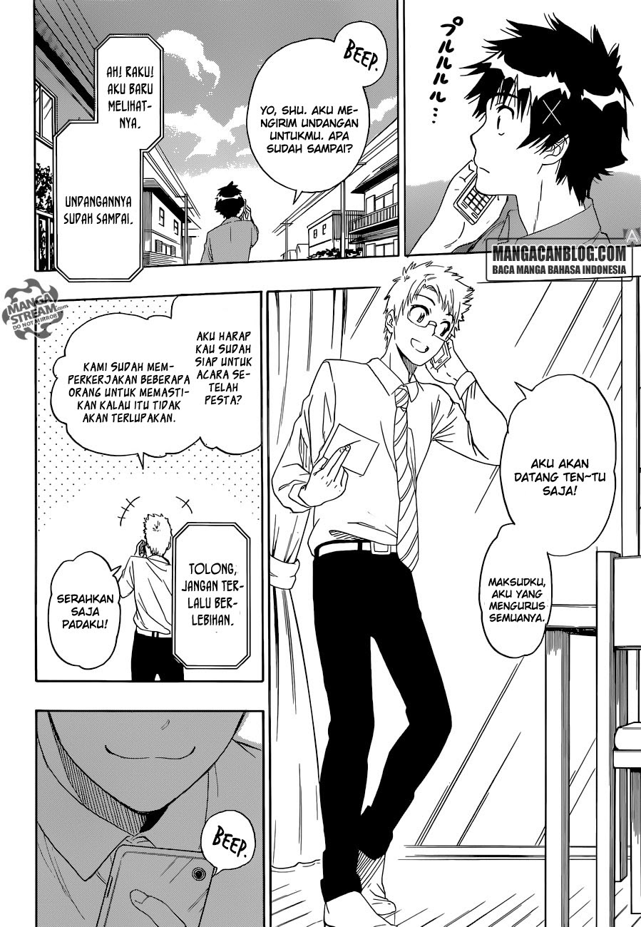 Nisekoi Chapter 229 - halaman 8