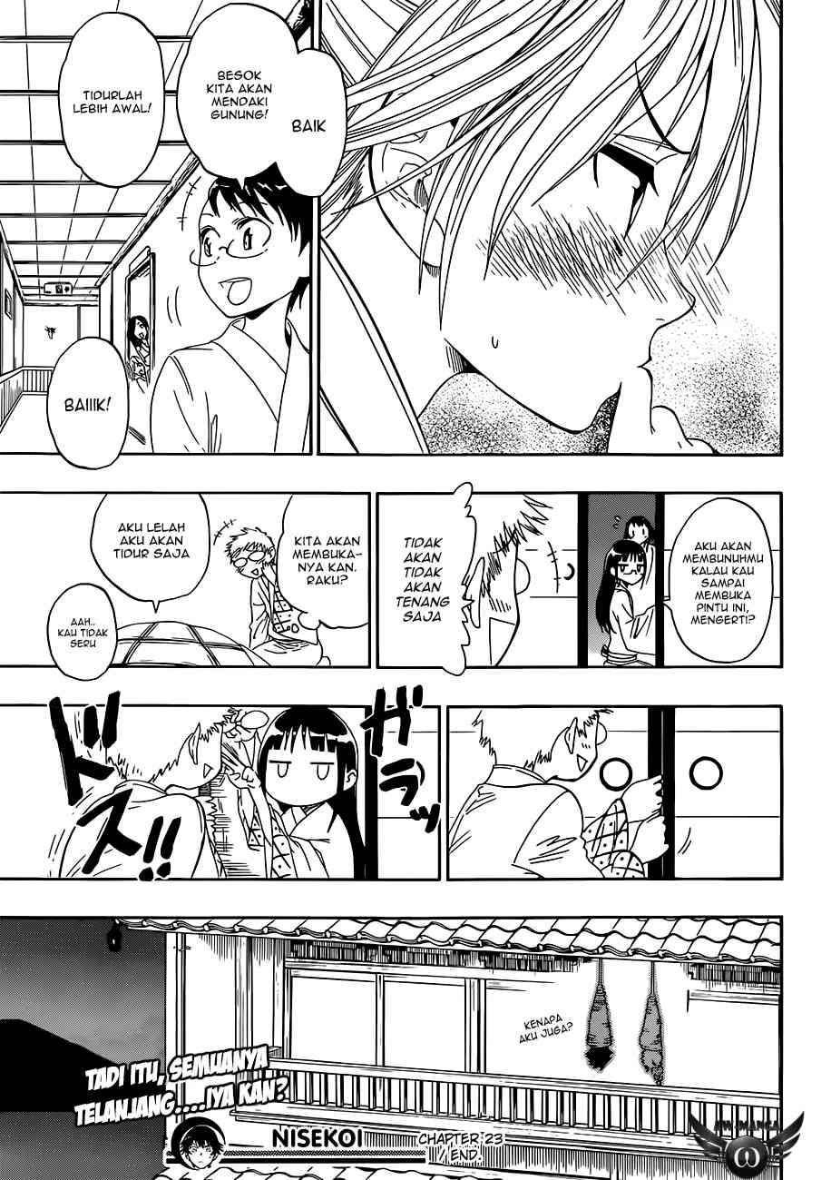 Nisekoi Chapter 23 - halaman 22