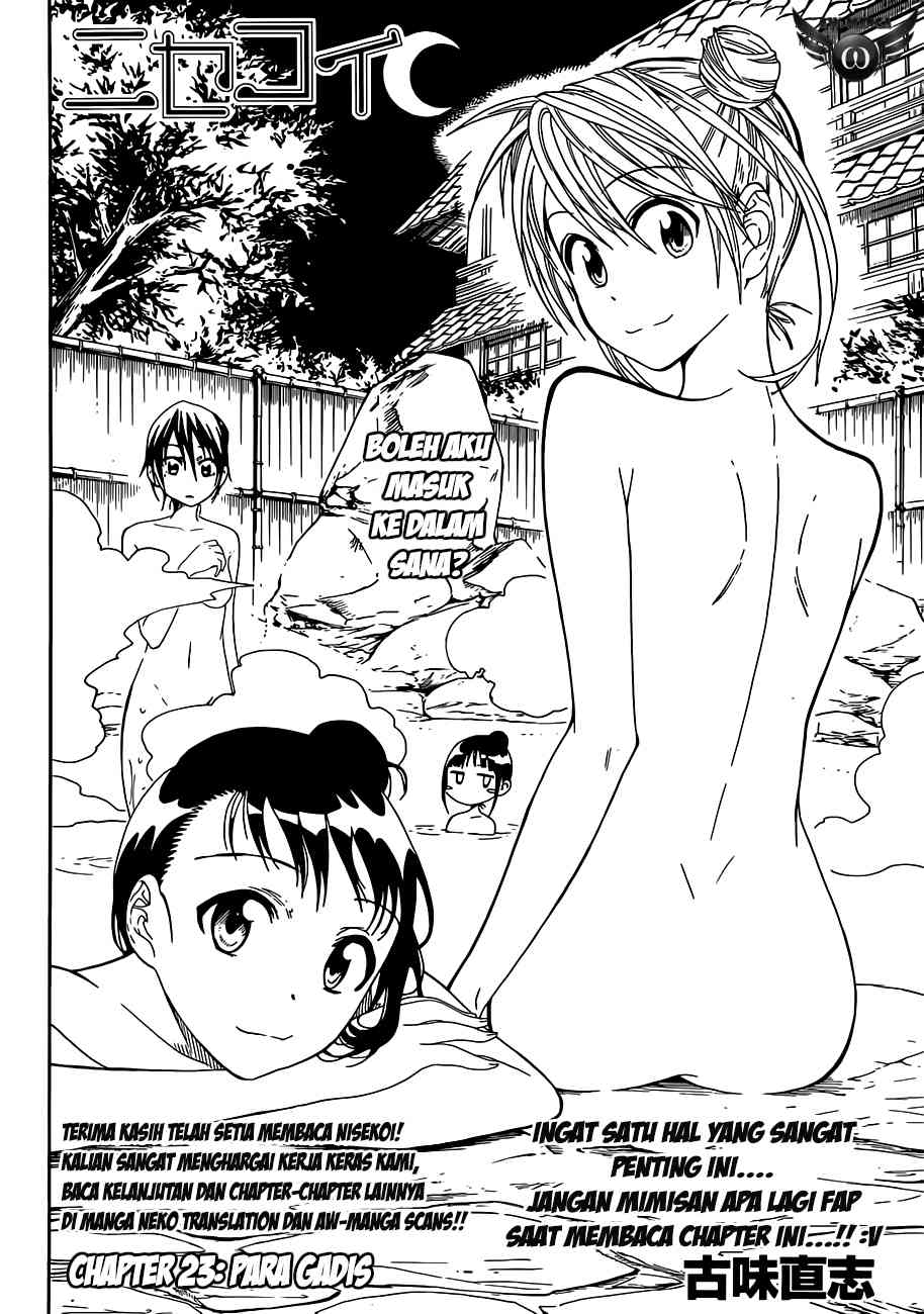 Nisekoi Chapter 23 - halaman 4