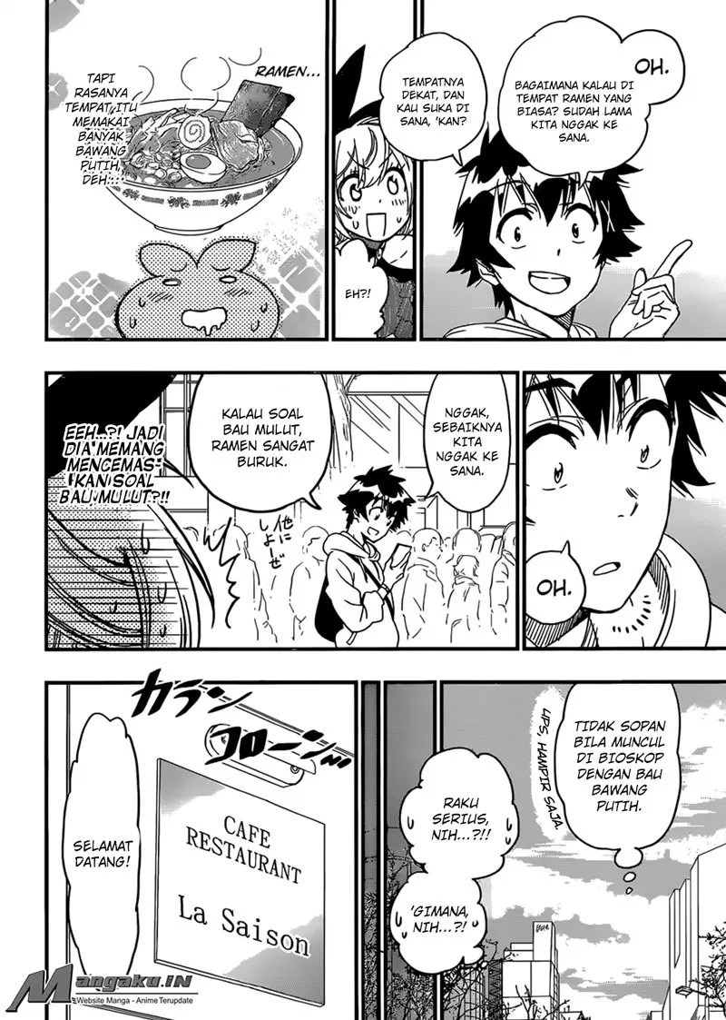 Nisekoi Chapter 230 - halaman 14