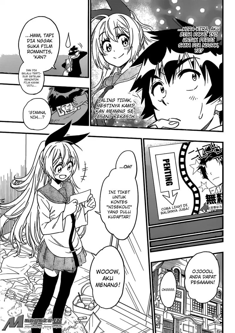 Nisekoi Chapter 230 - halaman 5