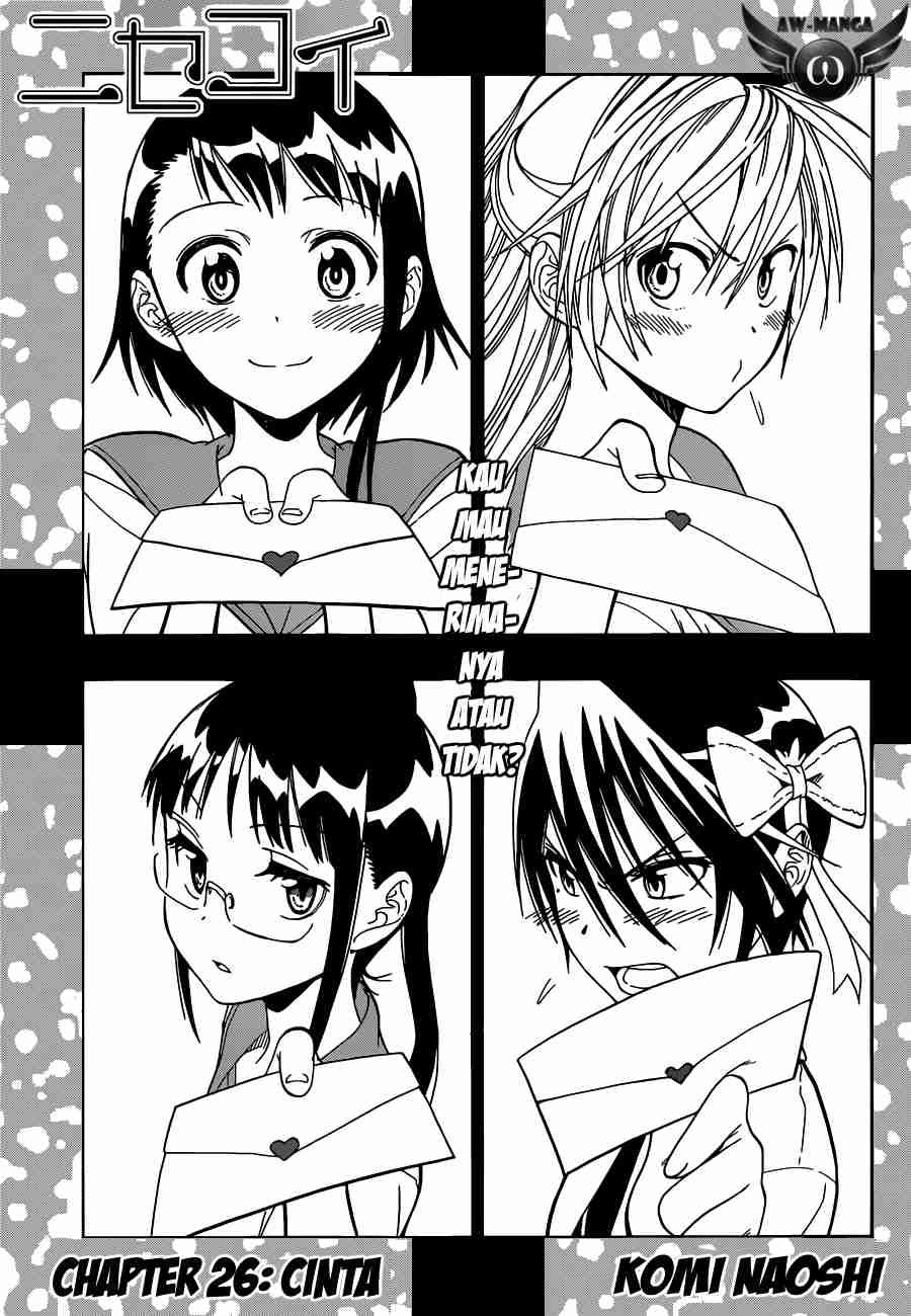 Nisekoi Chapter 26 - halaman 6