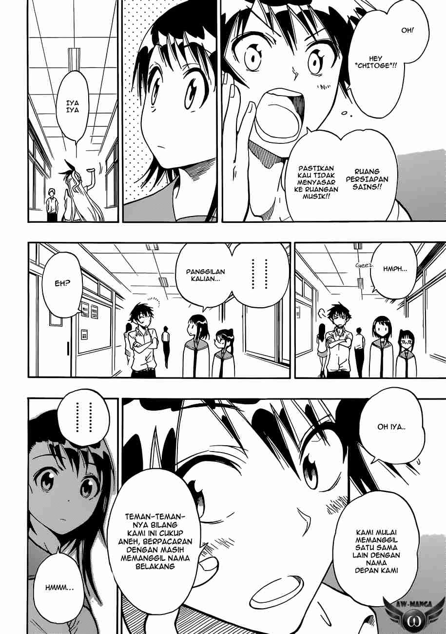 Nisekoi Chapter 27 - halaman 4