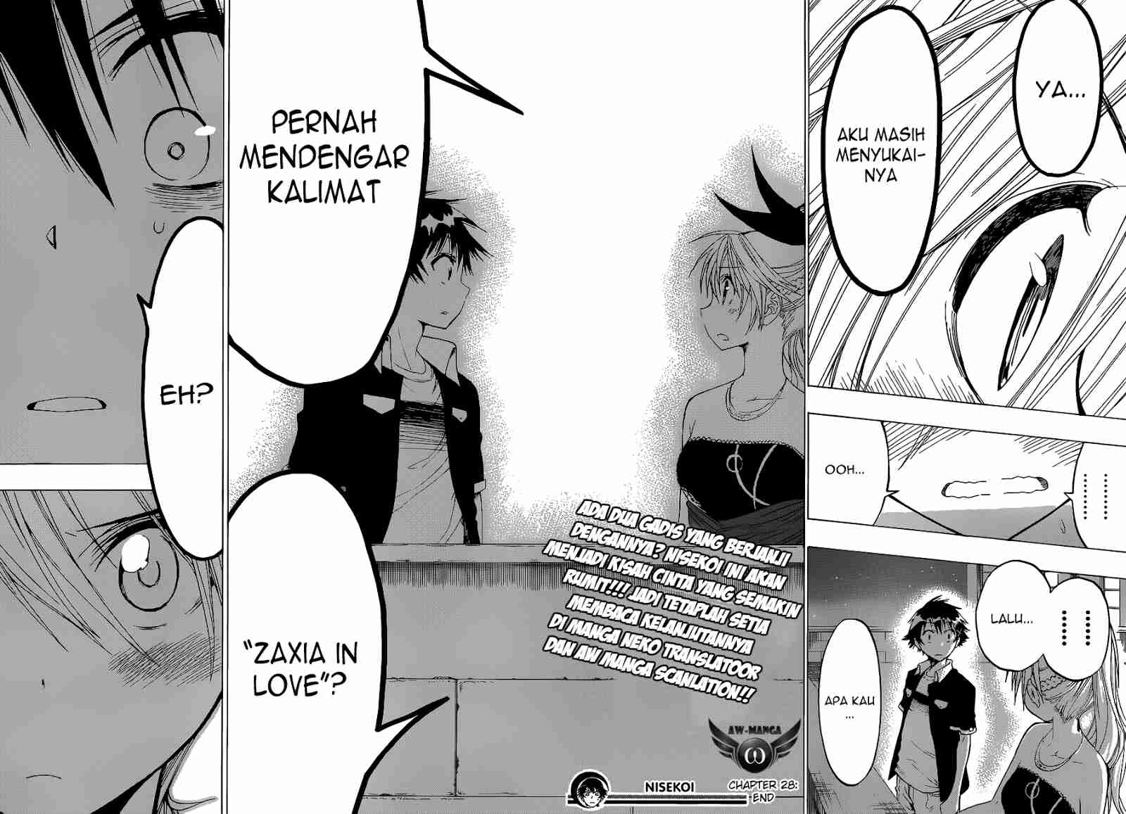 Nisekoi Chapter 28 - halaman 20