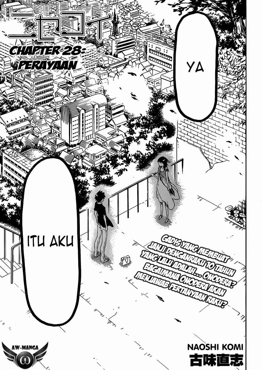 Nisekoi Chapter 28 - halaman 3