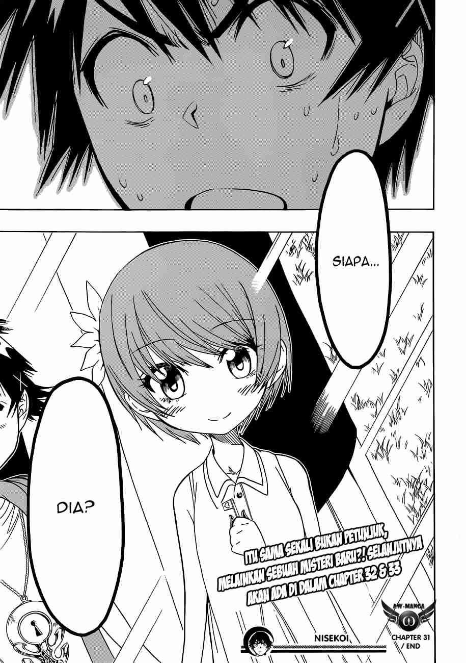 Nisekoi Chapter 31 - halaman 21