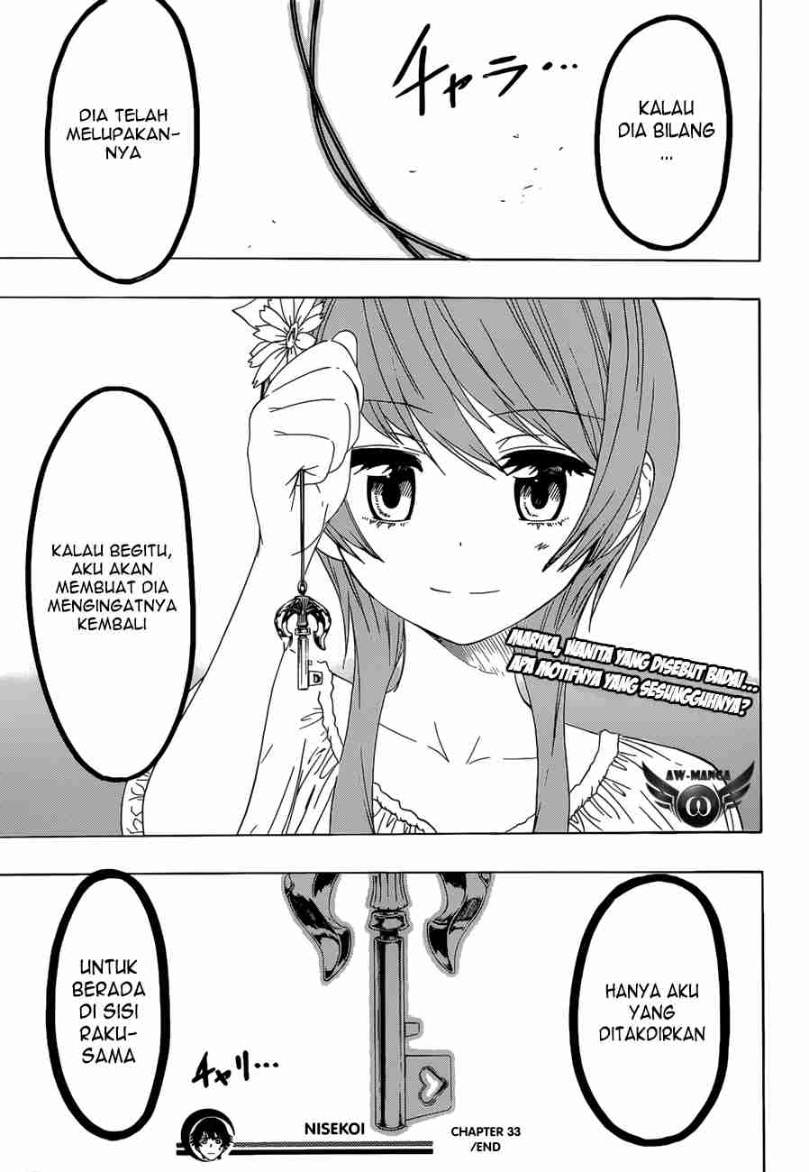 Nisekoi Chapter 33 - halaman 22