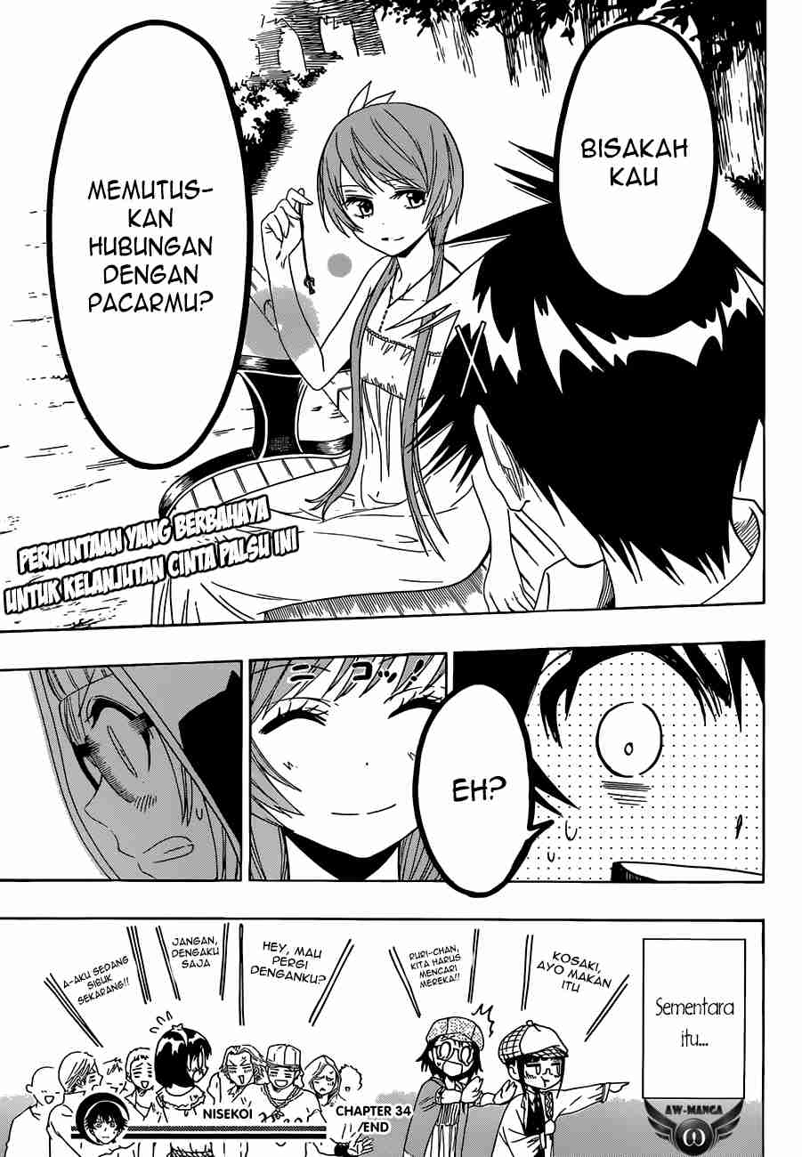 Nisekoi Chapter 34 - halaman 22