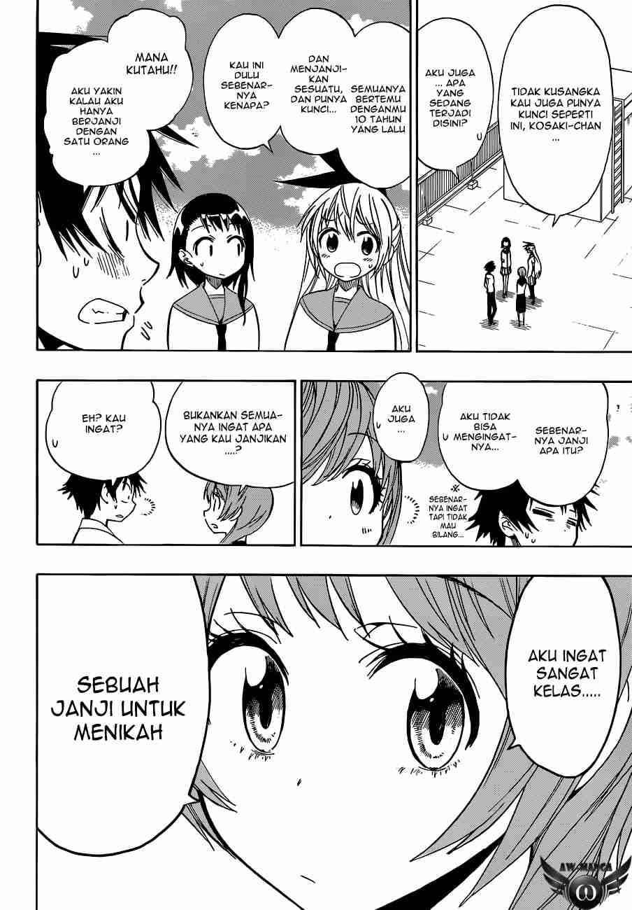 Nisekoi Chapter 36 - halaman 14