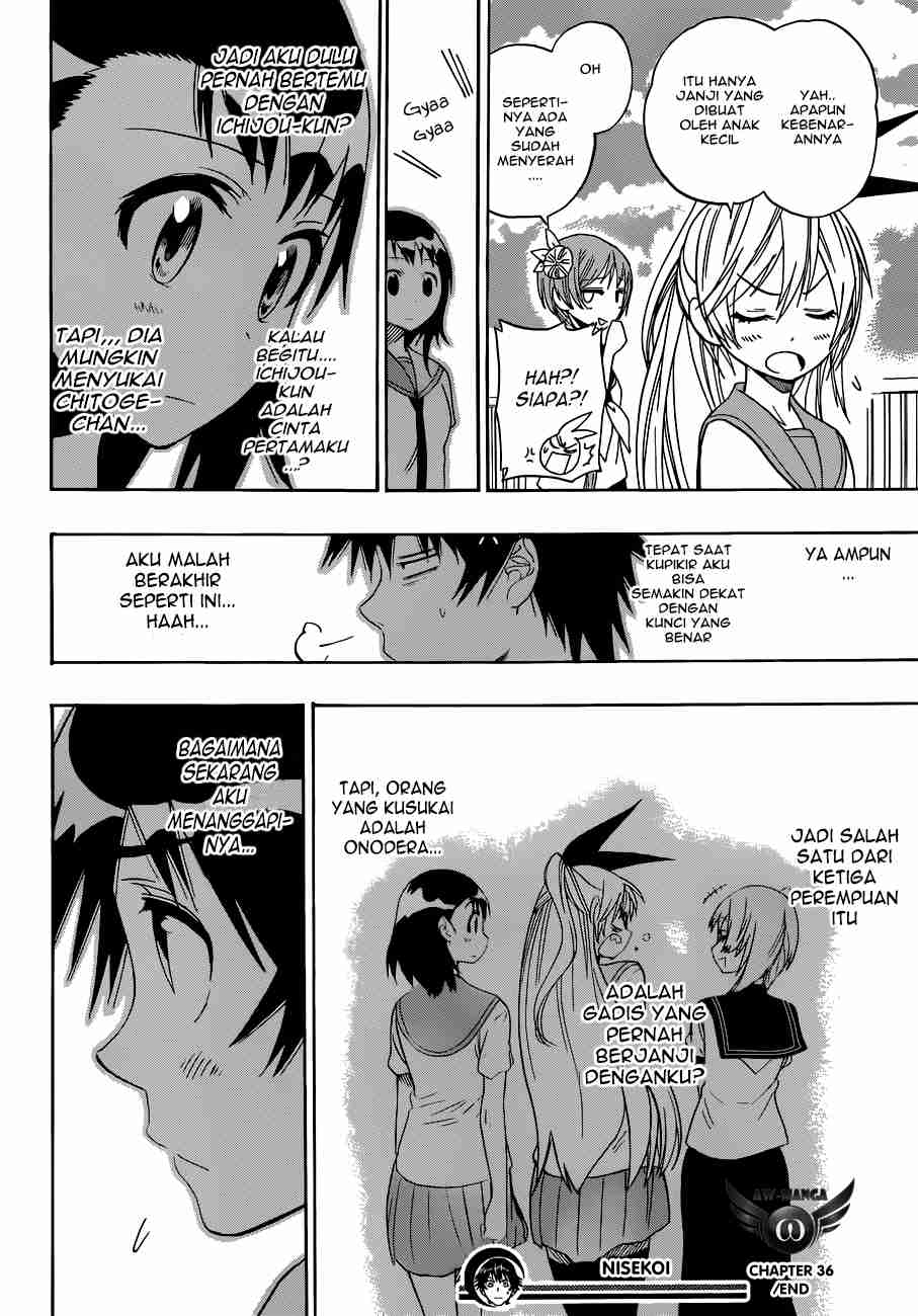 Nisekoi Chapter 36 - halaman 20