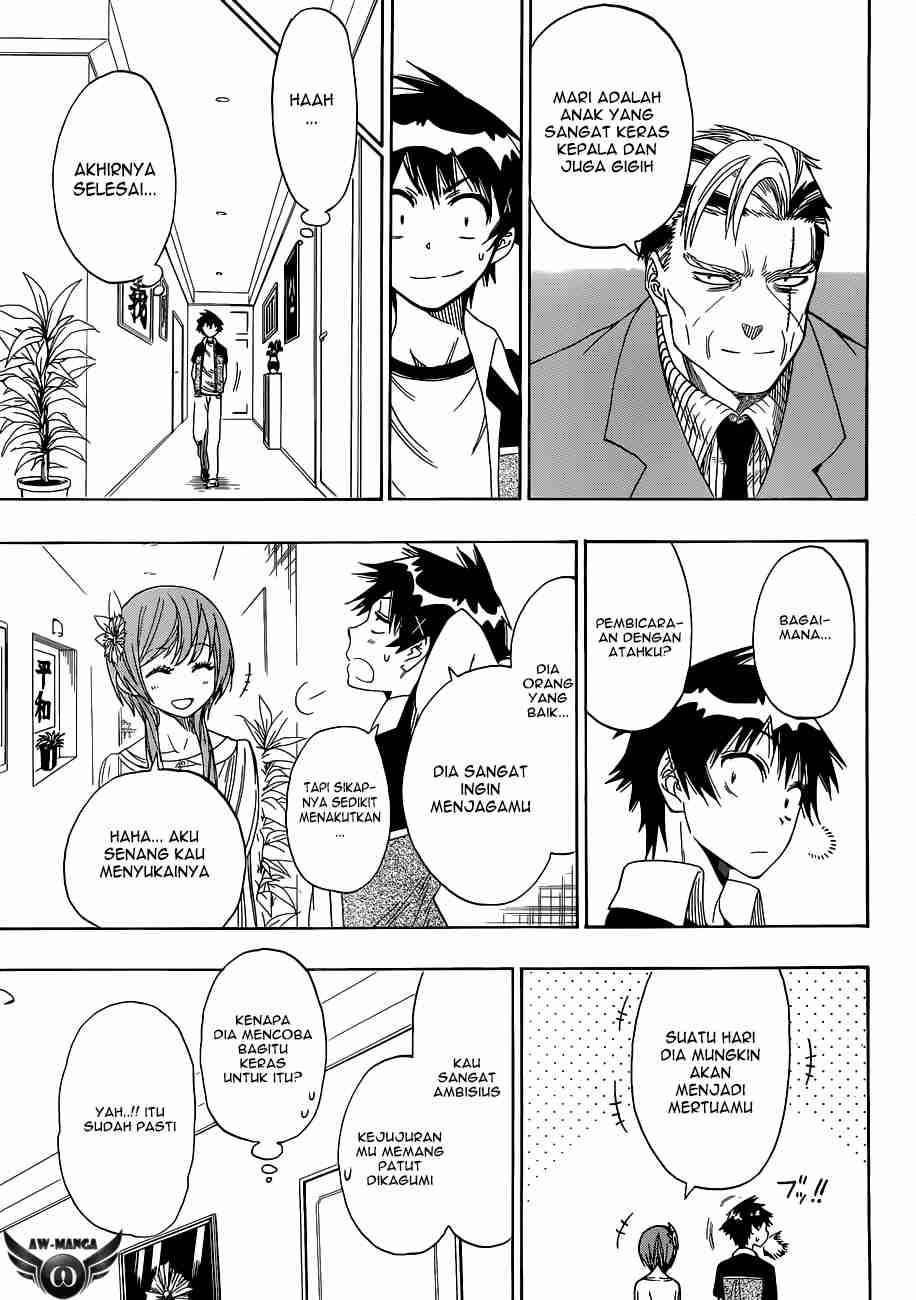 Nisekoi Chapter 37 - halaman 17