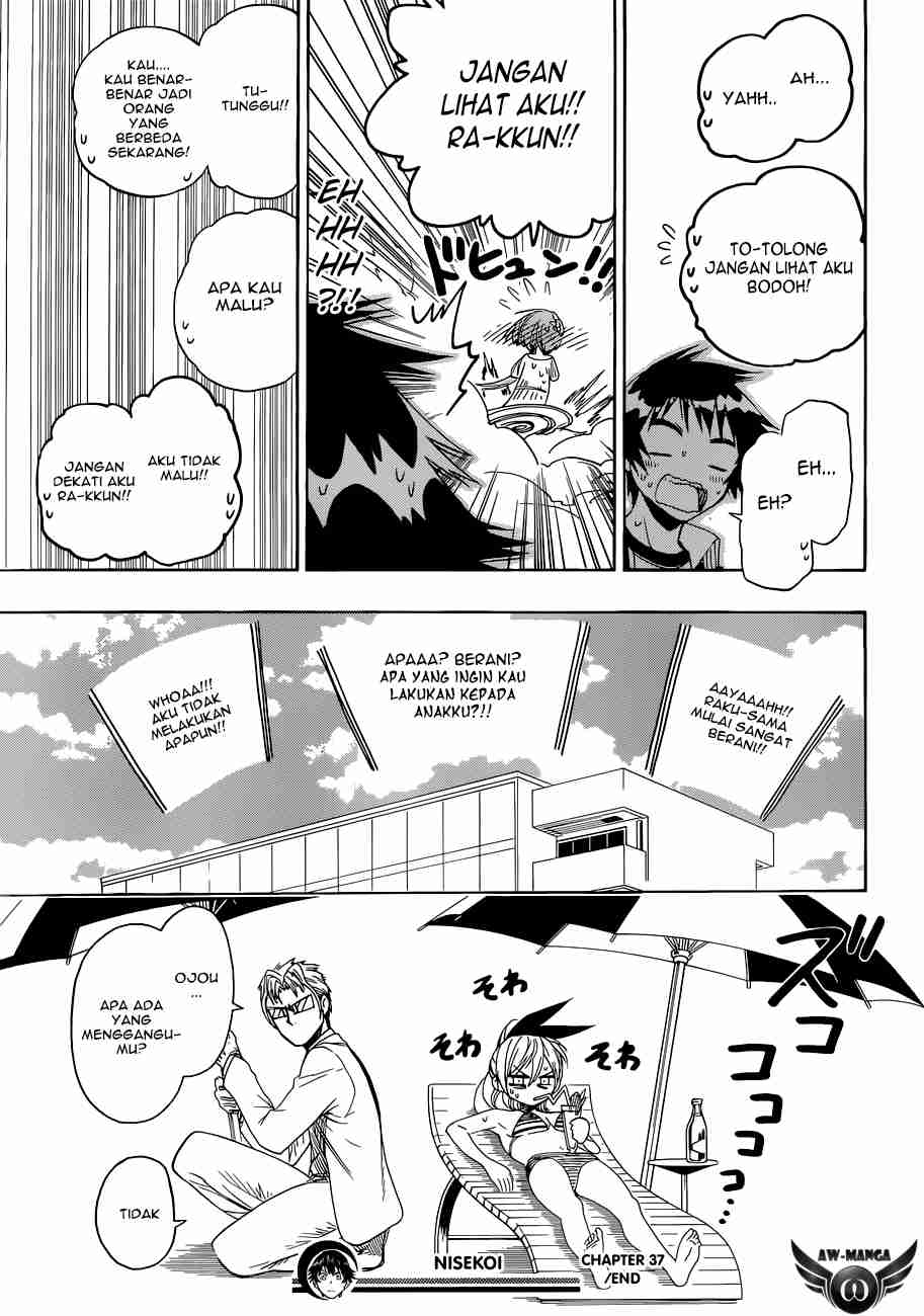 Nisekoi Chapter 37 - halaman 21