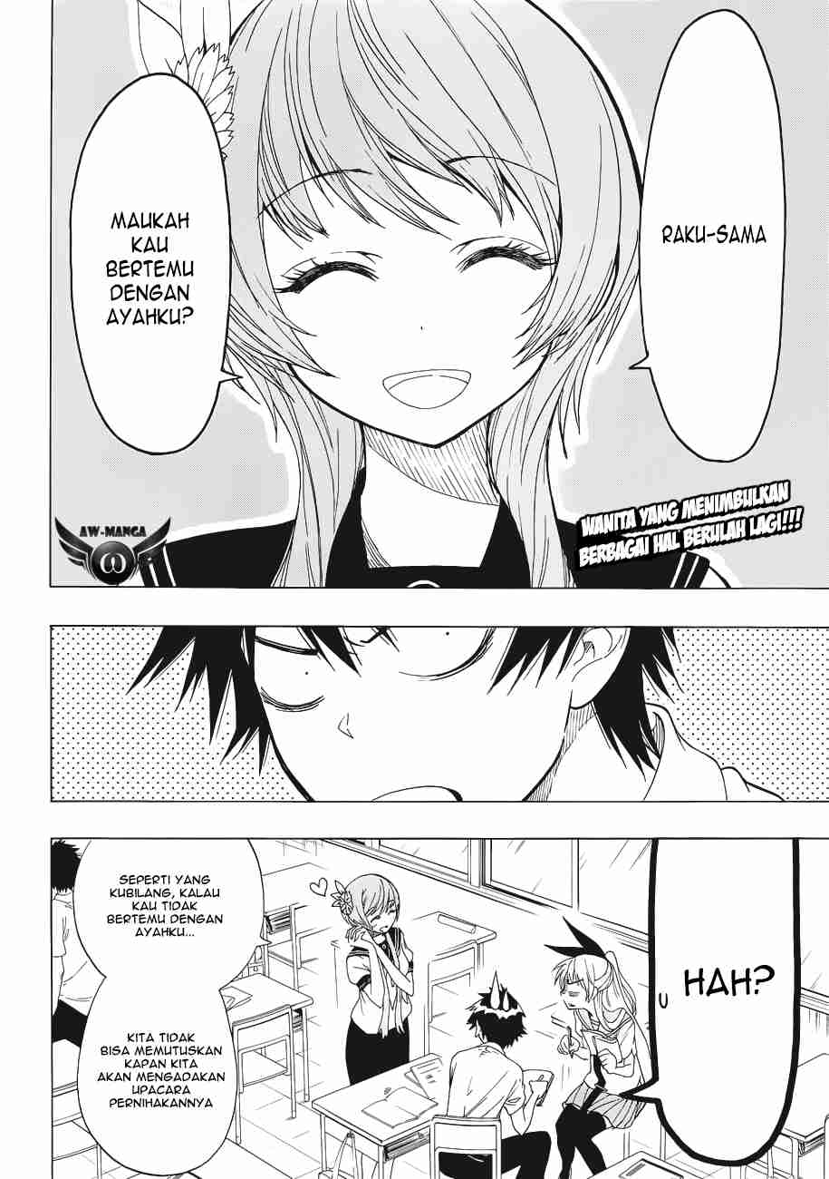 Nisekoi Chapter 37 - halaman 4