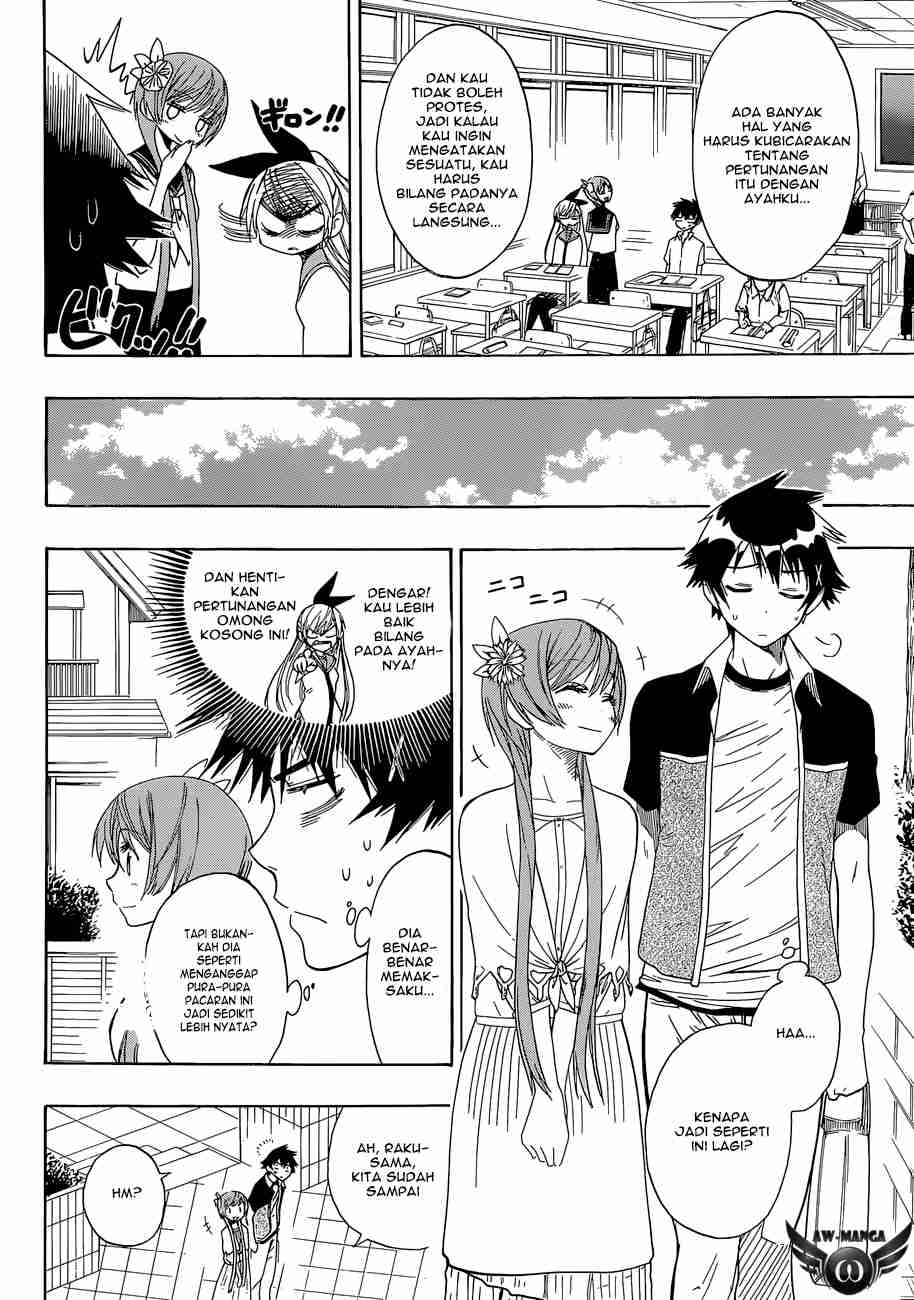 Nisekoi Chapter 37 - halaman 6