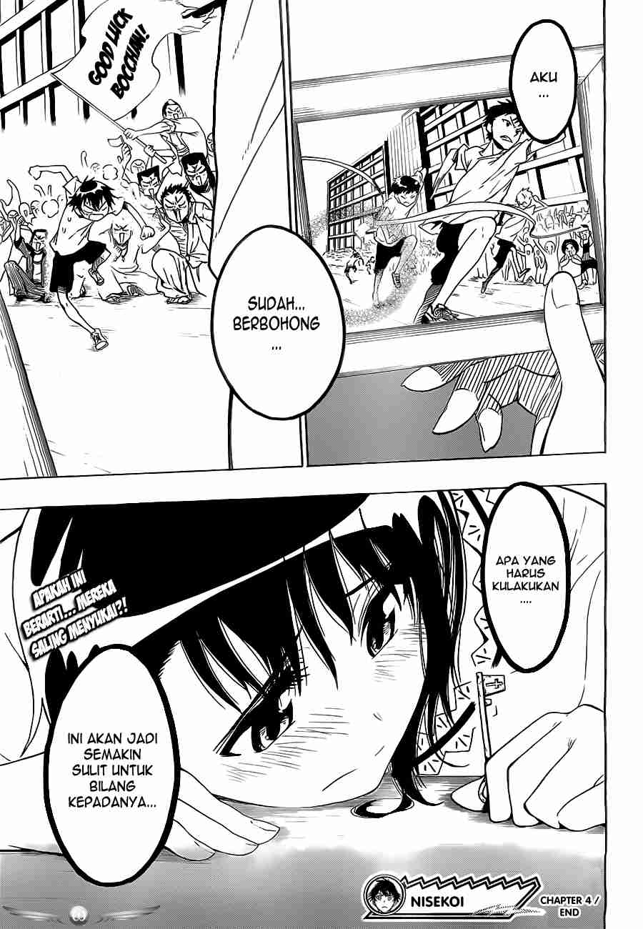 Nisekoi Chapter 4 - halaman 21