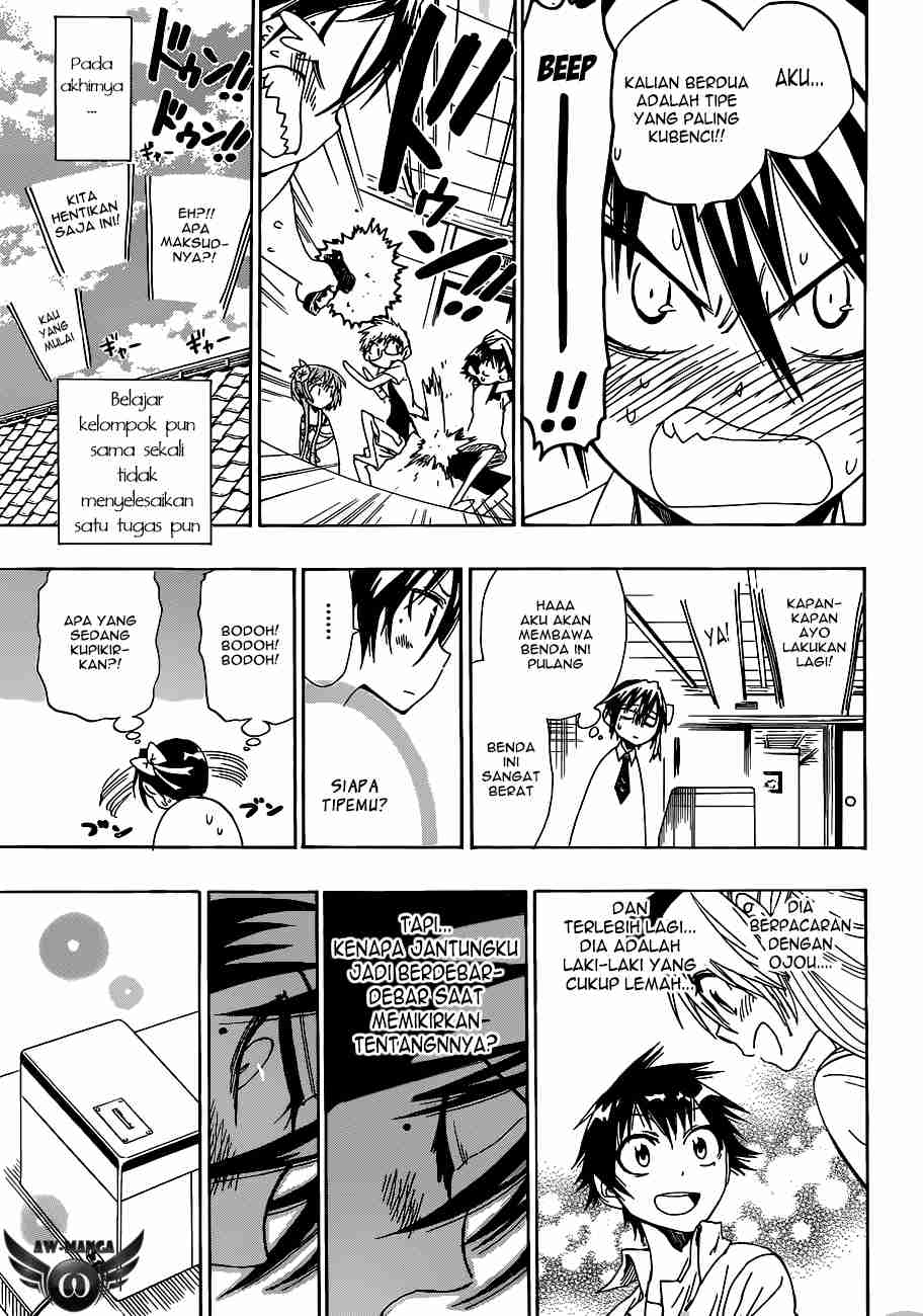 Nisekoi Chapter 40 - halaman 19