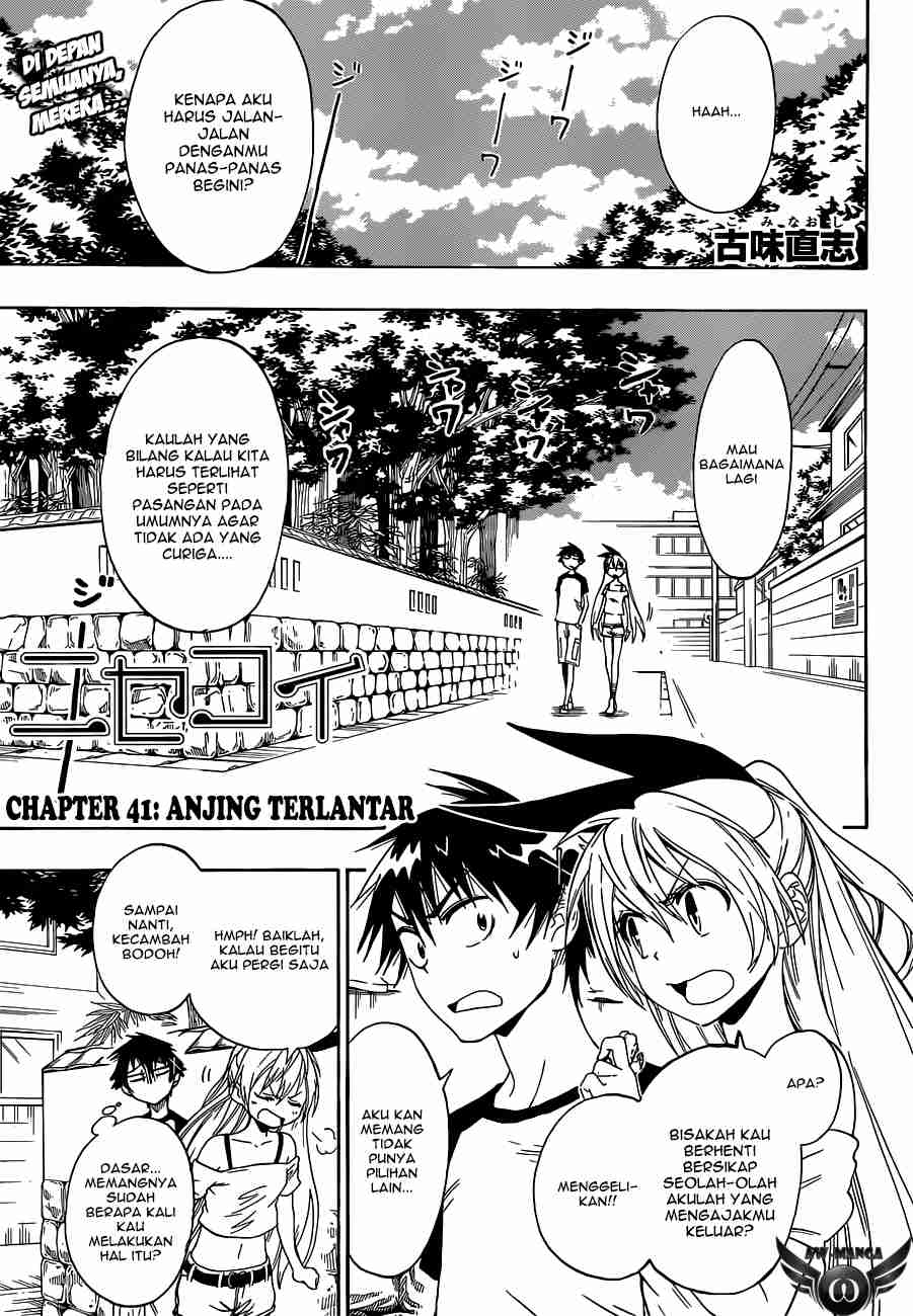 Nisekoi Chapter 41 - halaman 2