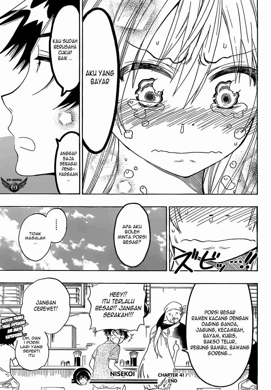 Nisekoi Chapter 41 - halaman 20