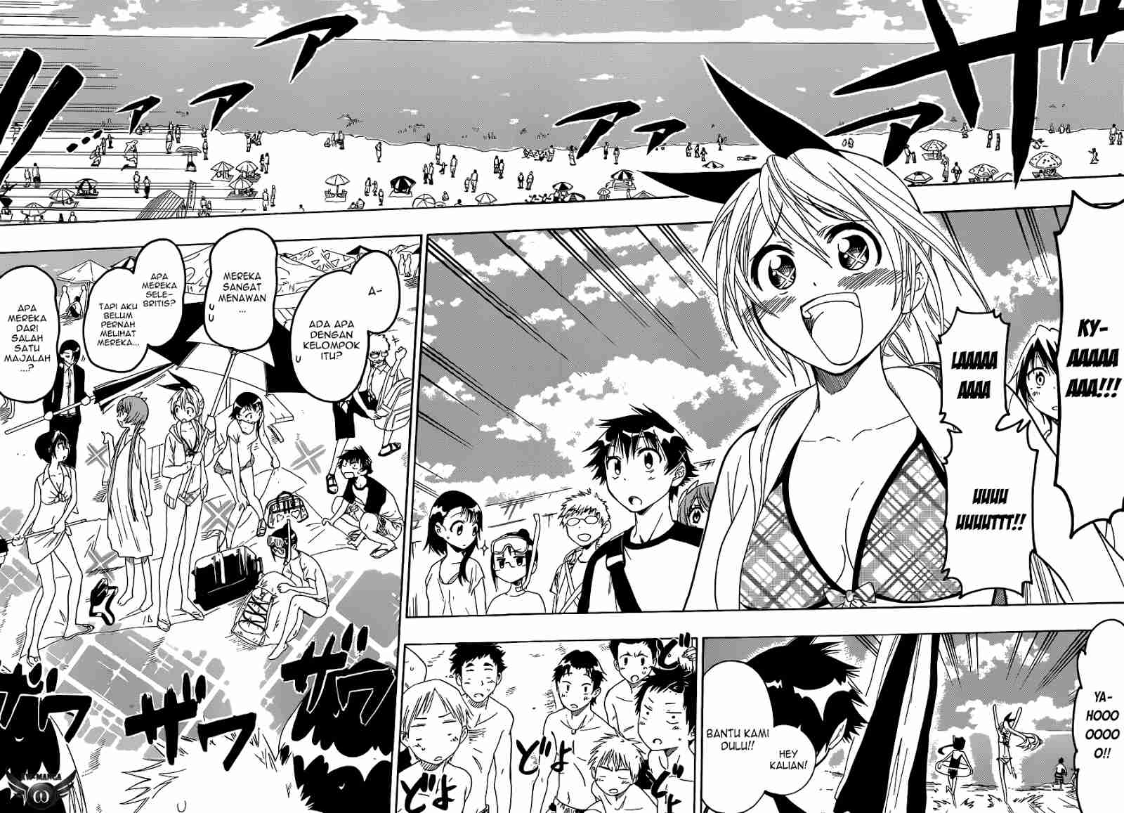 Nisekoi Chapter 44 - halaman 4