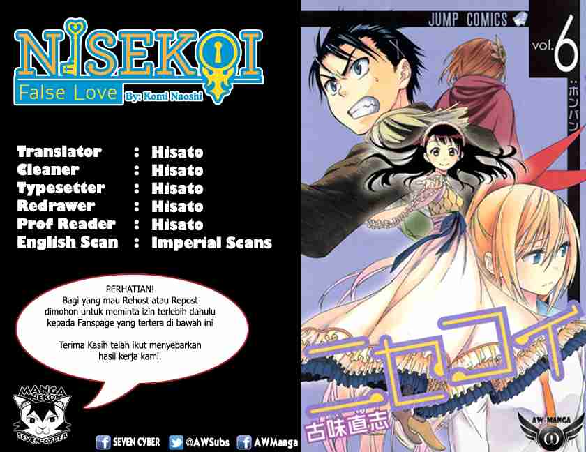 Nisekoi Chapter 46 - halaman 3