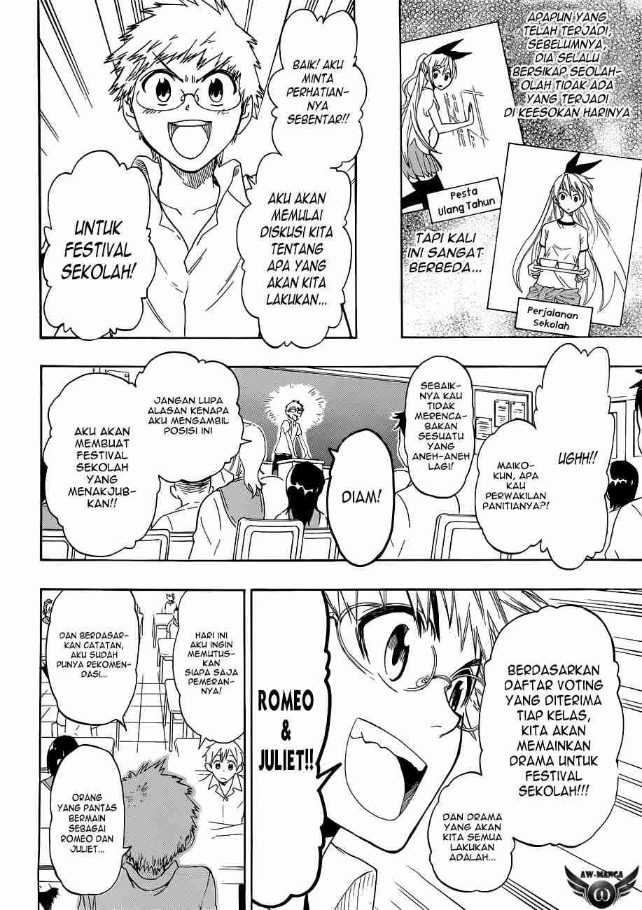 Nisekoi Chapter 46 - halaman 8