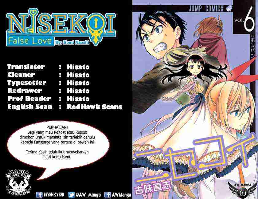 Nisekoi Chapter 50 - halaman 2