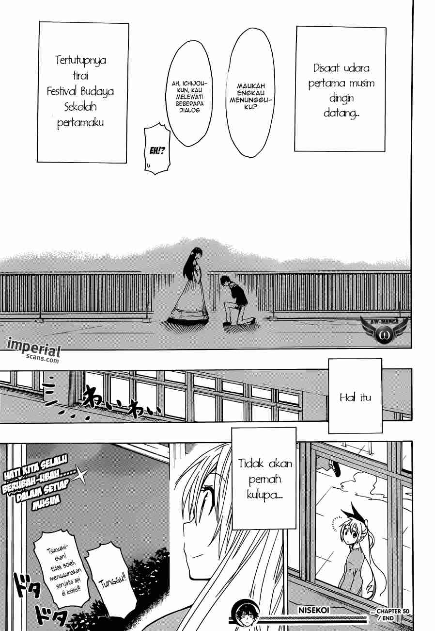 Nisekoi Chapter 50 - halaman 20