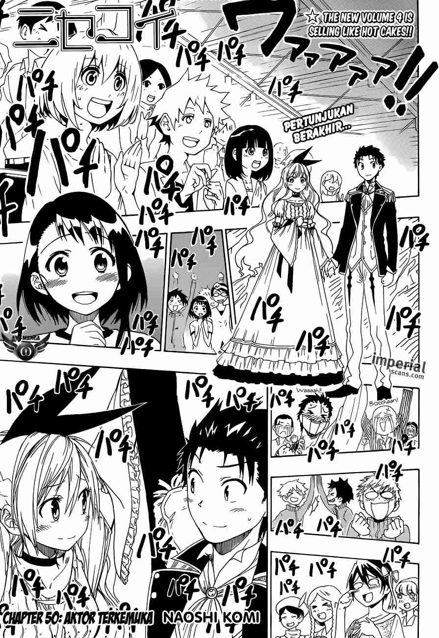 Nisekoi Chapter 50 - halaman 3