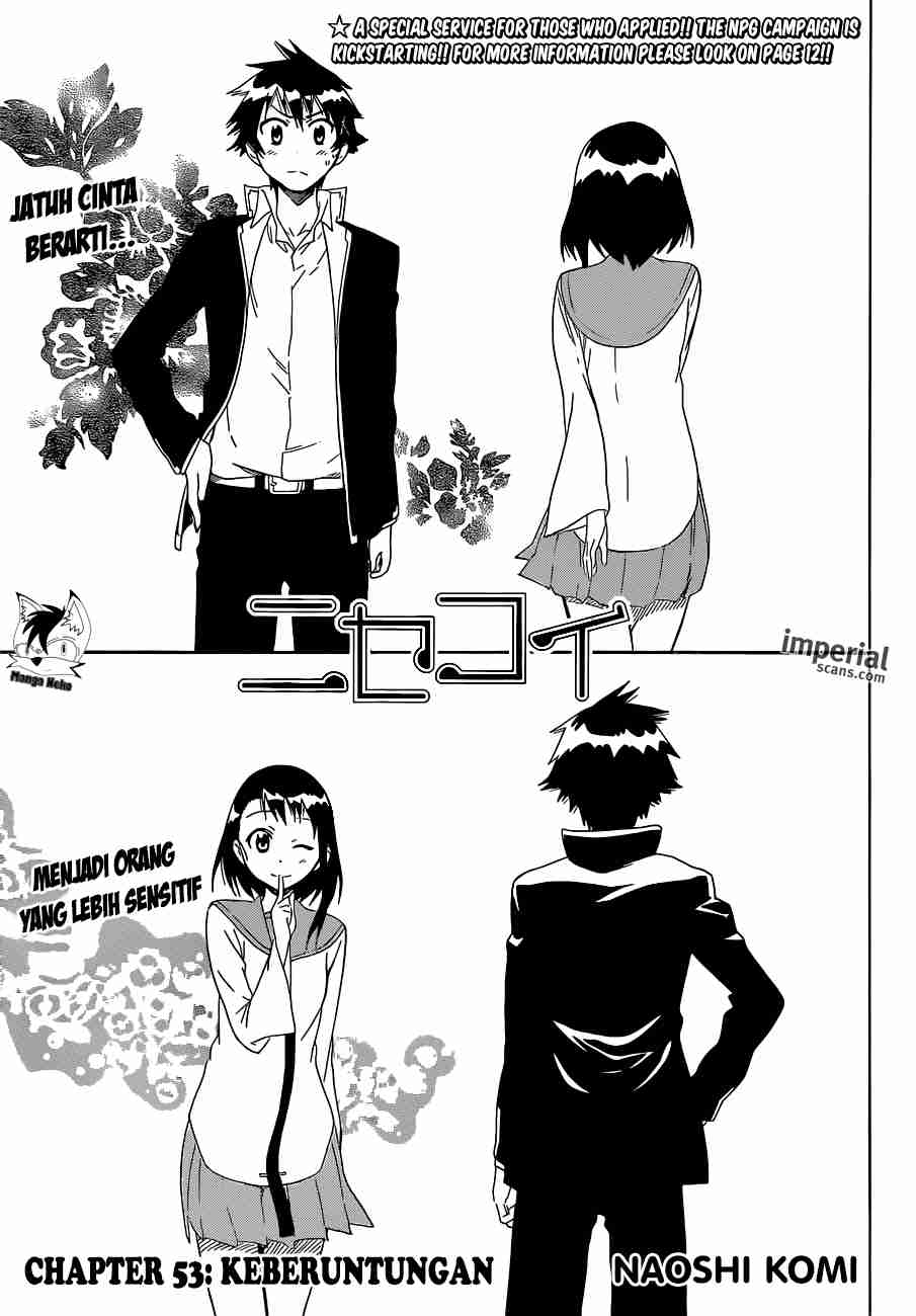 Nisekoi Chapter 53 - halaman 4
