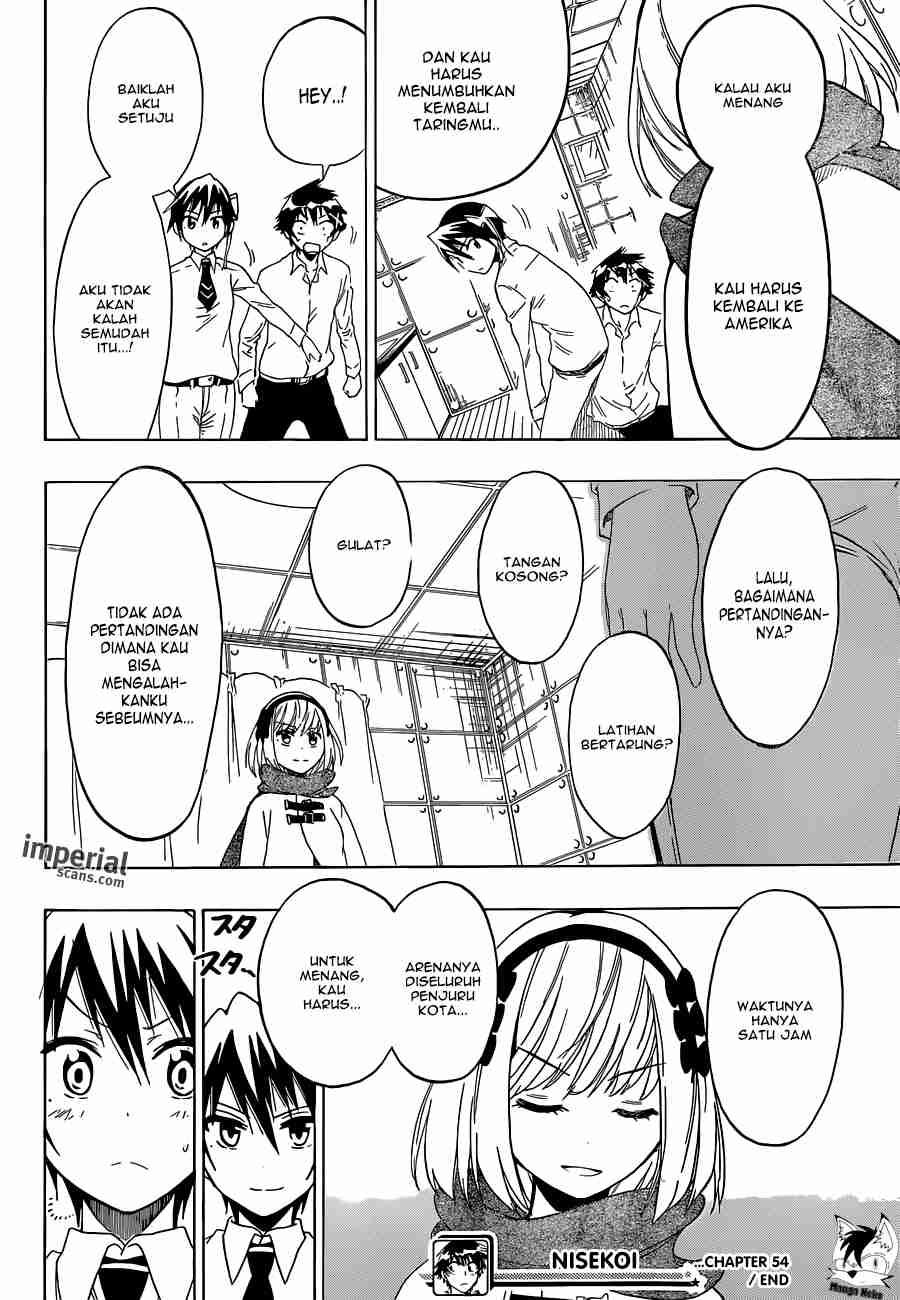 Nisekoi Chapter 54 - halaman 20