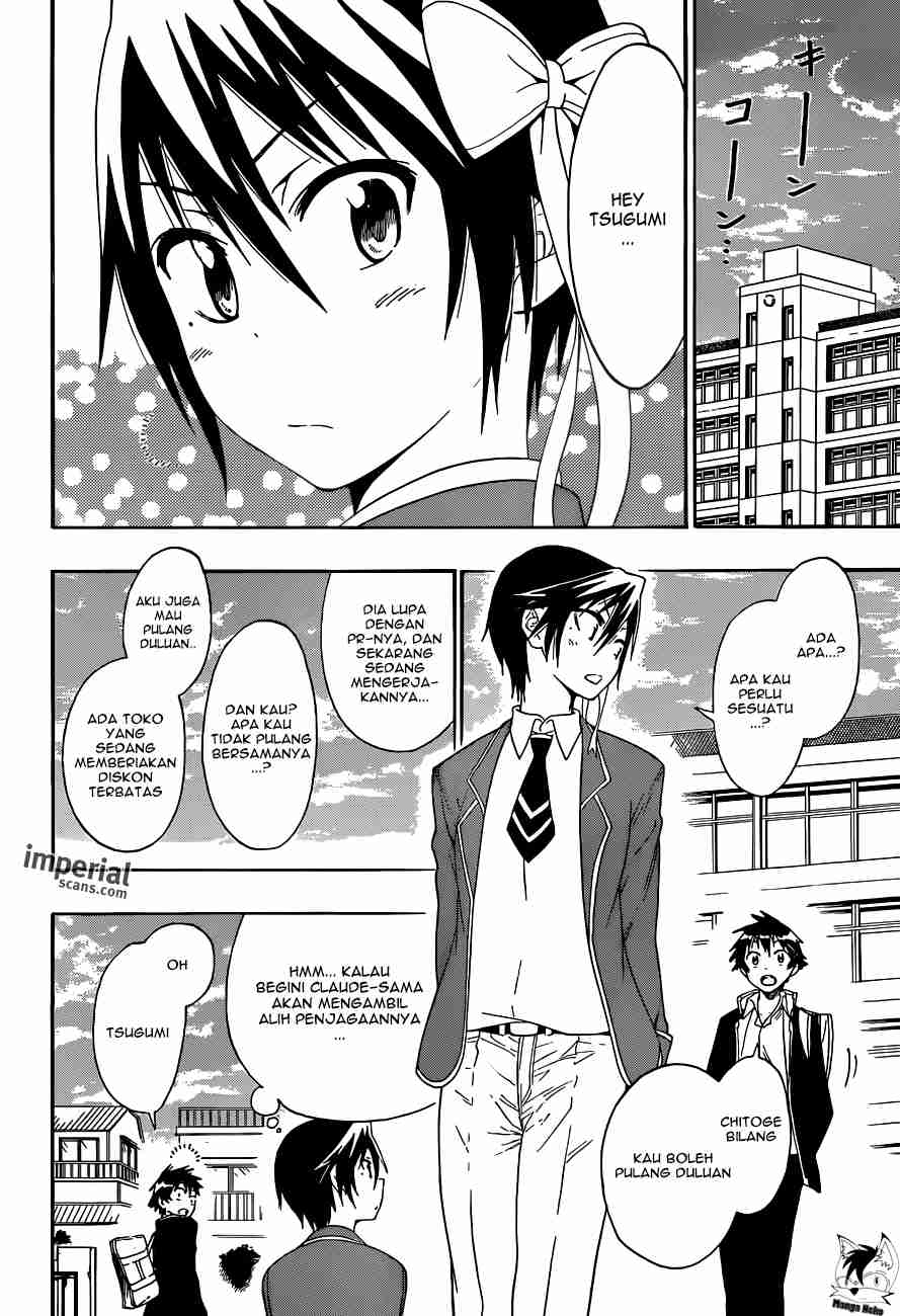 Nisekoi Chapter 54 - halaman 4